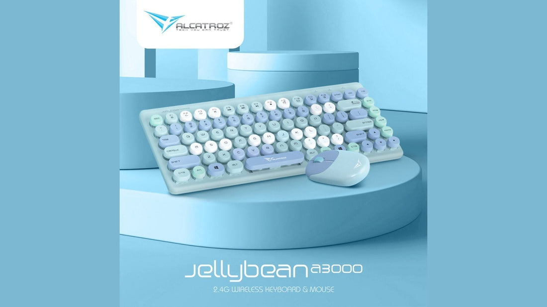 Alcatroz JellyBean A3000 Wireless & Bluetooth Combo Review — Colourful, Compact, and Reliable - RetroguySA