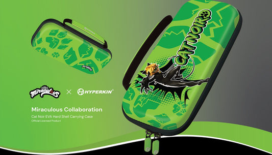 Protect Your Switch Console in Style with the Hyperkin Official Miraculous EVA Hard Shell Case! - RetroguySA