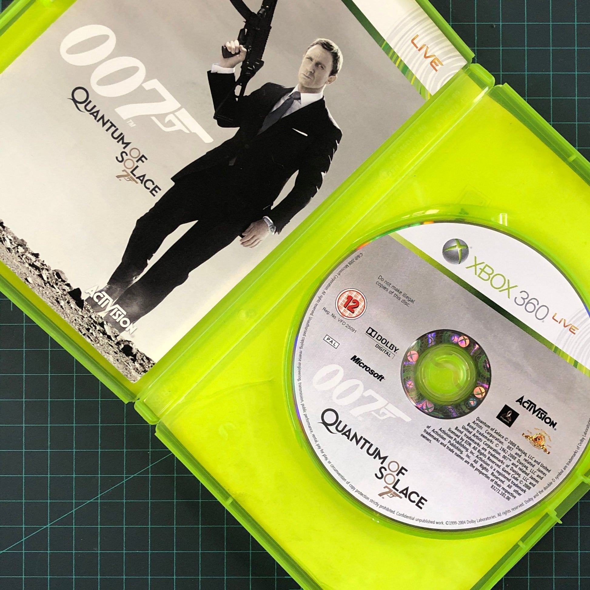 007: Quantum of Solace | XBOX 360 | Used Game | No Manual - RetroguySA