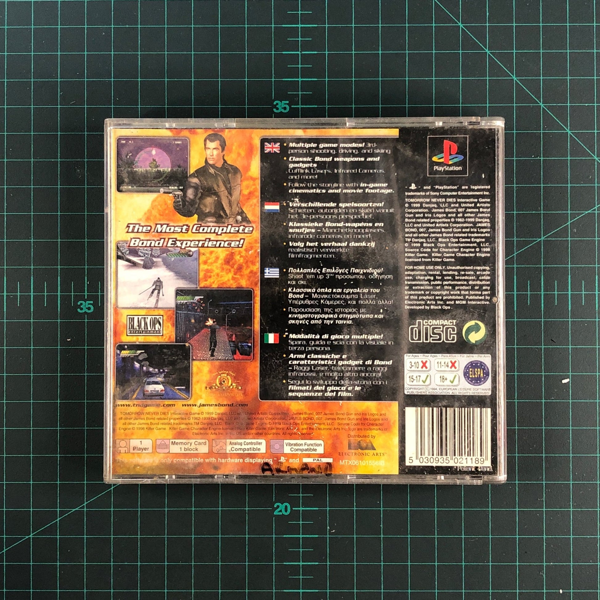 007: Tomorrow never Dies | PlayStation 1 | PS1 | Used Game - RetroguySA