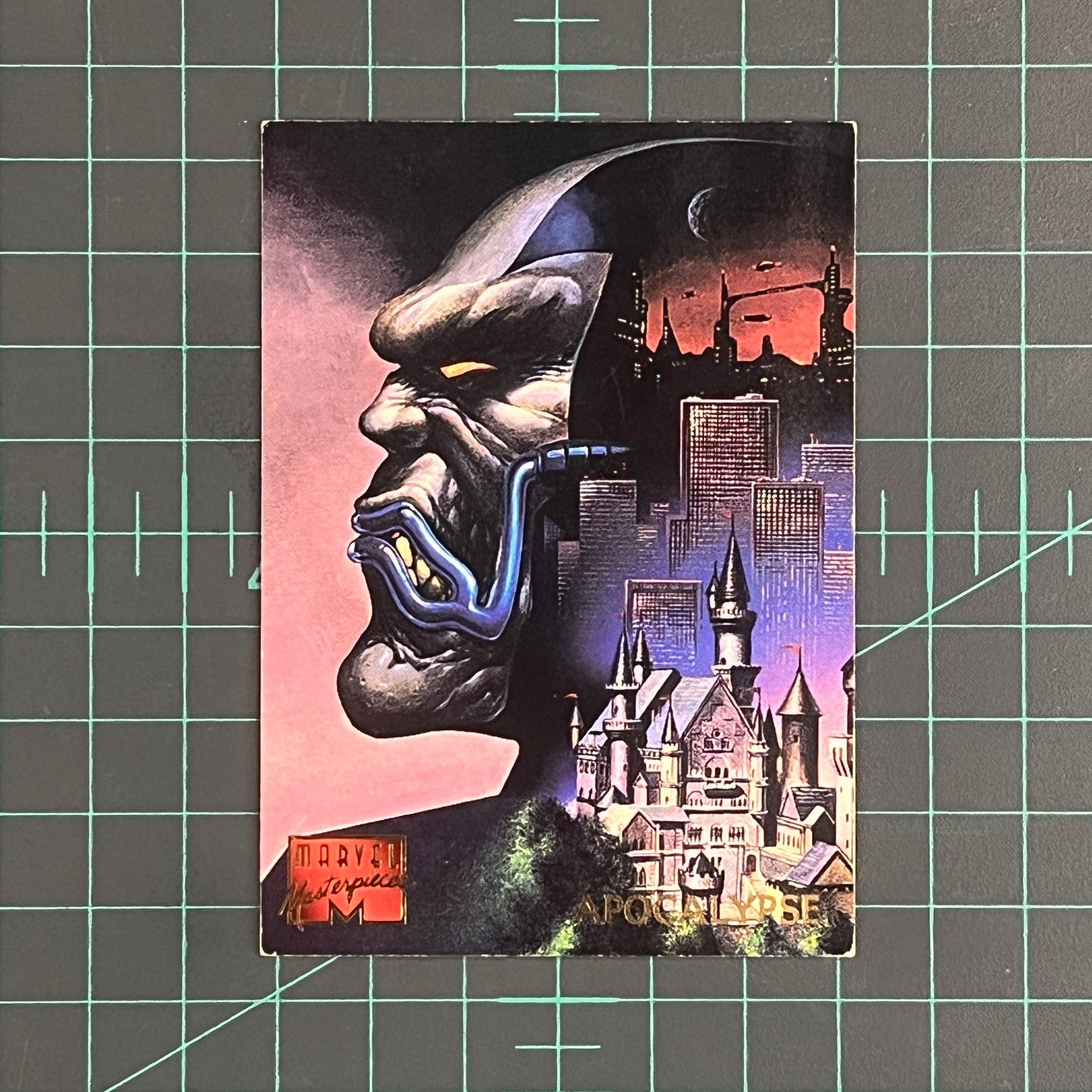 1 Apocalypse | Nelson | 1995 | Marvel Masterpieces | Trading Card - RetroguySA