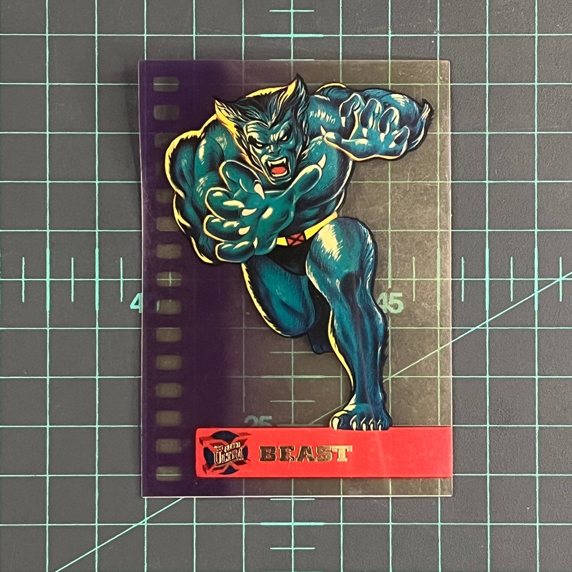 1 Beast | Suspended Animation | 1995 | Fleer Ultra X - Men | Trading Card - RetroguySA