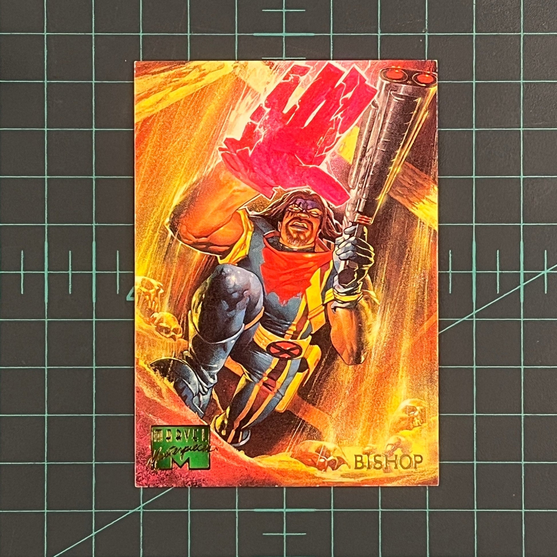 10 Bishop | Devries | 1995 | Marvel Masterpieces | Trading Card - RetroguySA
