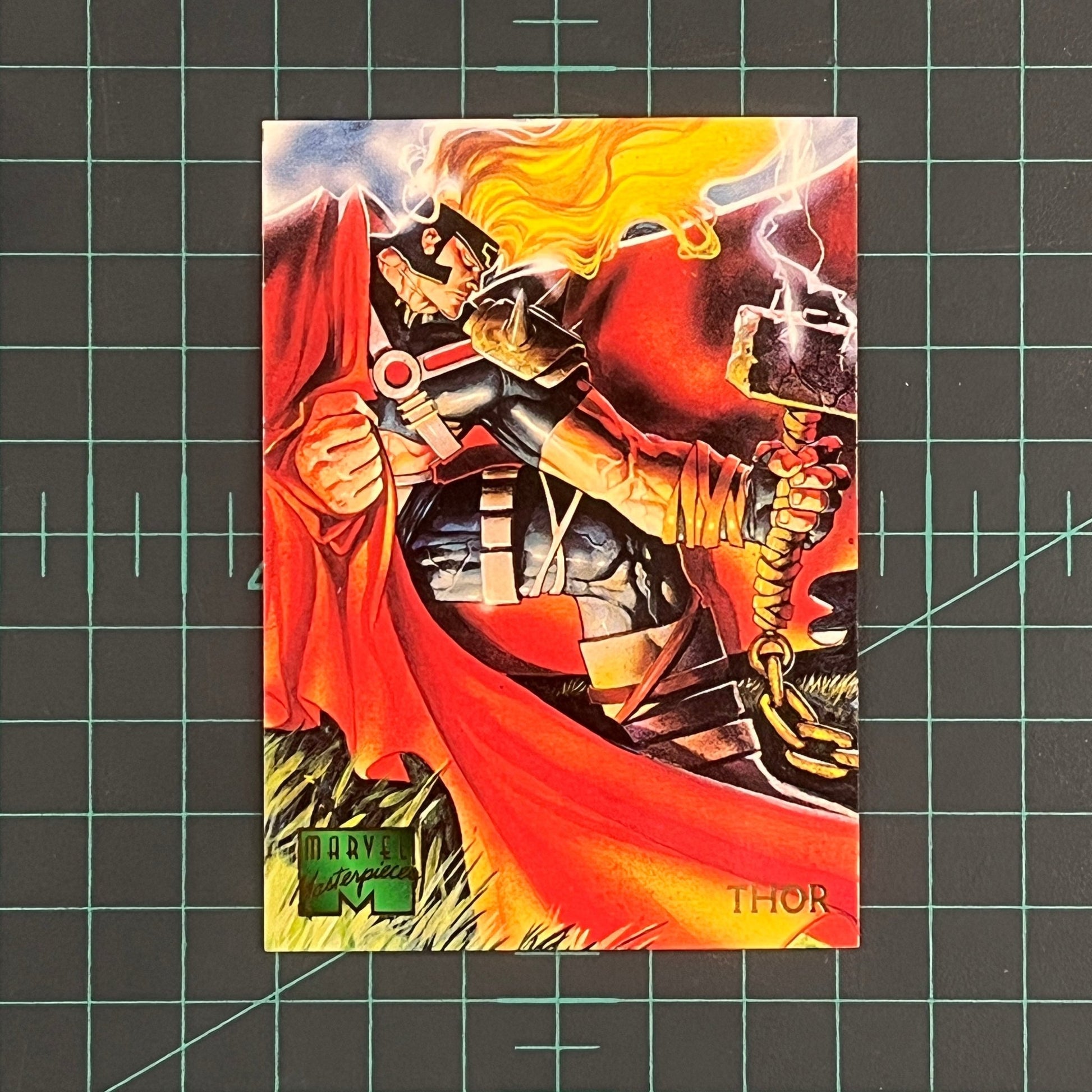 103 Thor | Devries | 1995 | Marvel Masterpieces | Trading Card - RetroguySA