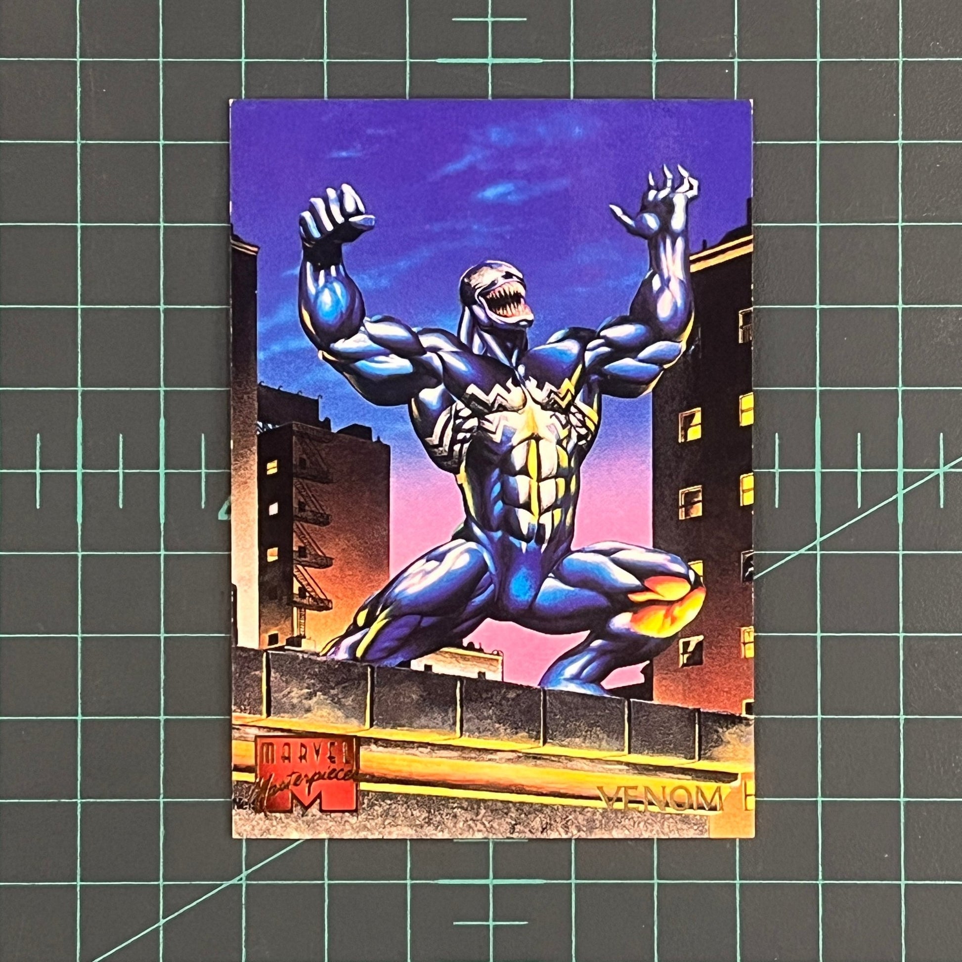 106 Venom | Nelson | 1995 | Marvel Masterpieces | Trading Card - RetroguySA