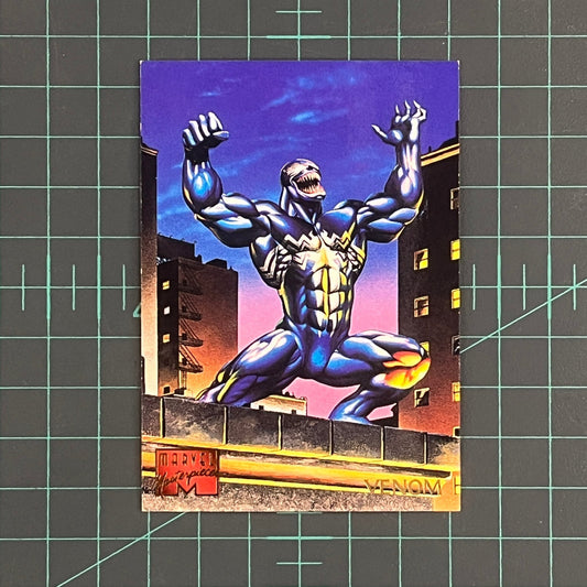 106 Venom | Nelson | 1995 | Marvel Masterpieces | Trading Card - RetroguySA