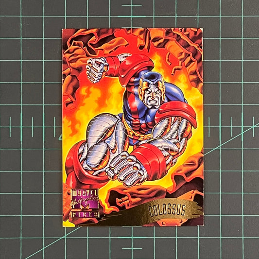 118 Colossus | Scanlan | 1995 | Marvel Masterpieces | Trading Card - RetroguySA