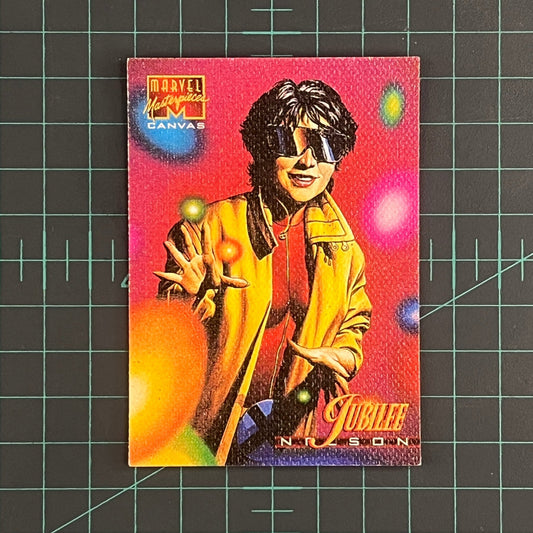 12 Jubilee | Nelson | Canvas | 1995 | Marvel Masterpieces | Trading Card - RetroguySA