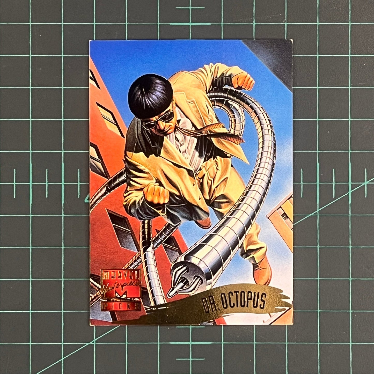 123 Dr. Octopus | Nelson | 1995 | Marvel Masterpieces | Trading Card - RetroguySA