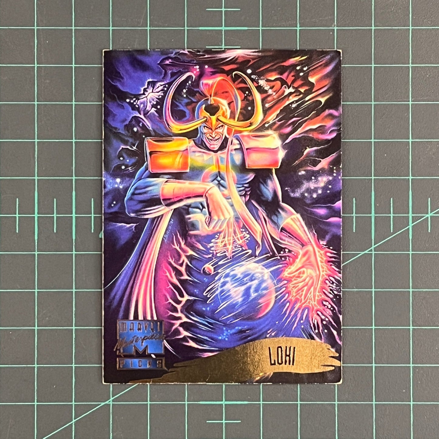 131 Loki | Patelis | 1995 | Marvel Masterpieces | Trading Card - RetroguySA