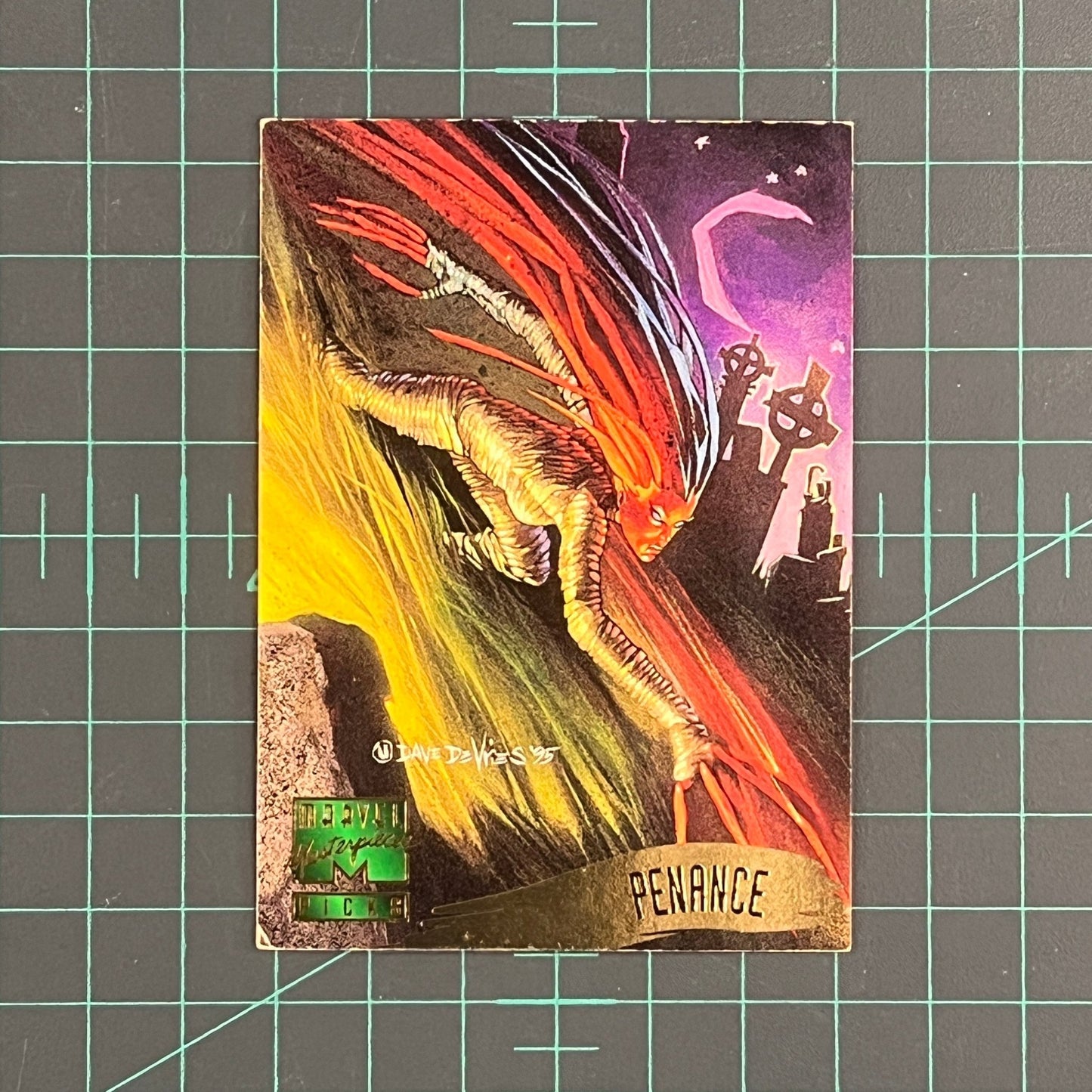 139 Penance | Devries | 1995 | Marvel Masterpieces | Trading Card - RetroguySA
