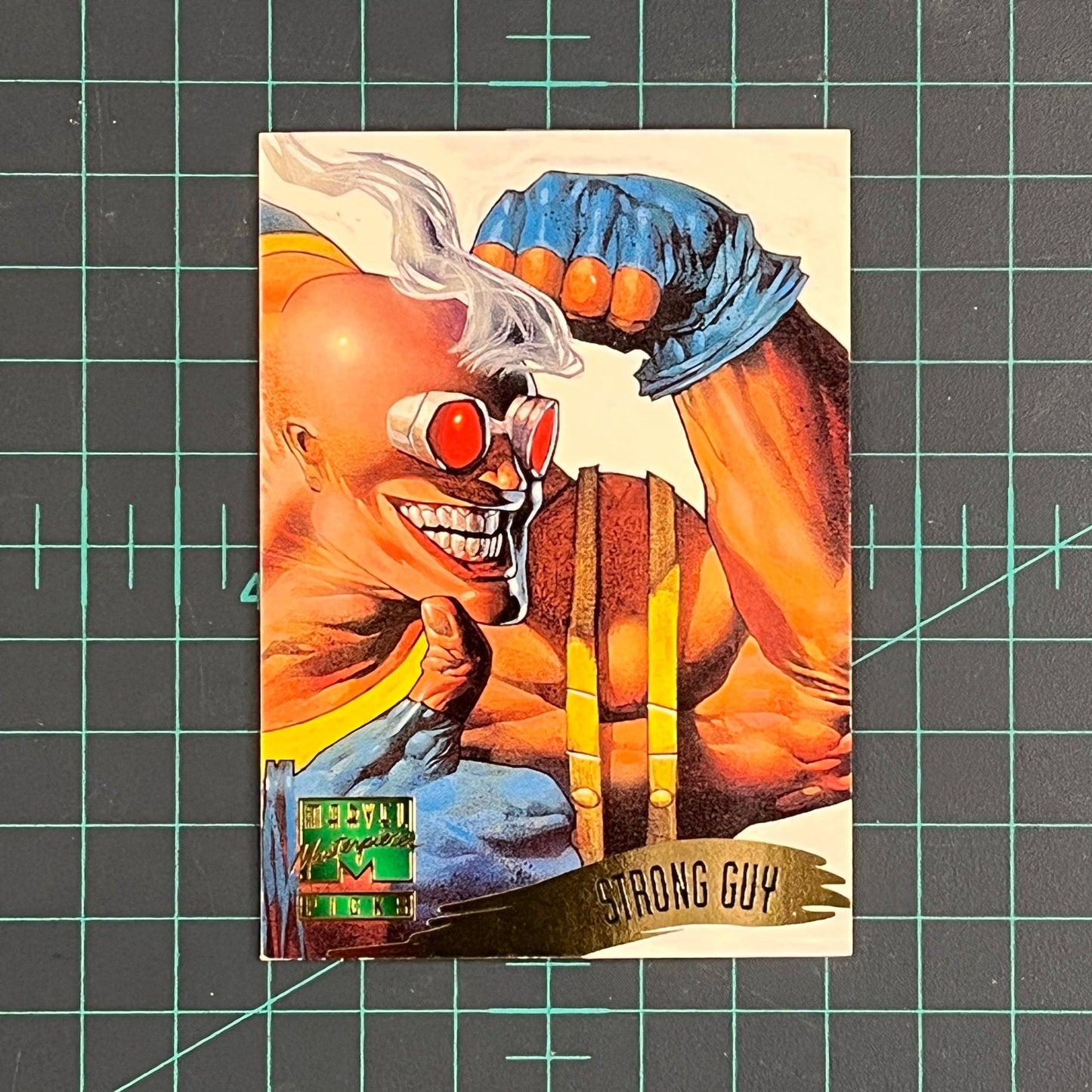 148 Strong Guy | De Vries | 1995 | Marvel Masterpieces | Trading Card - RetroguySA