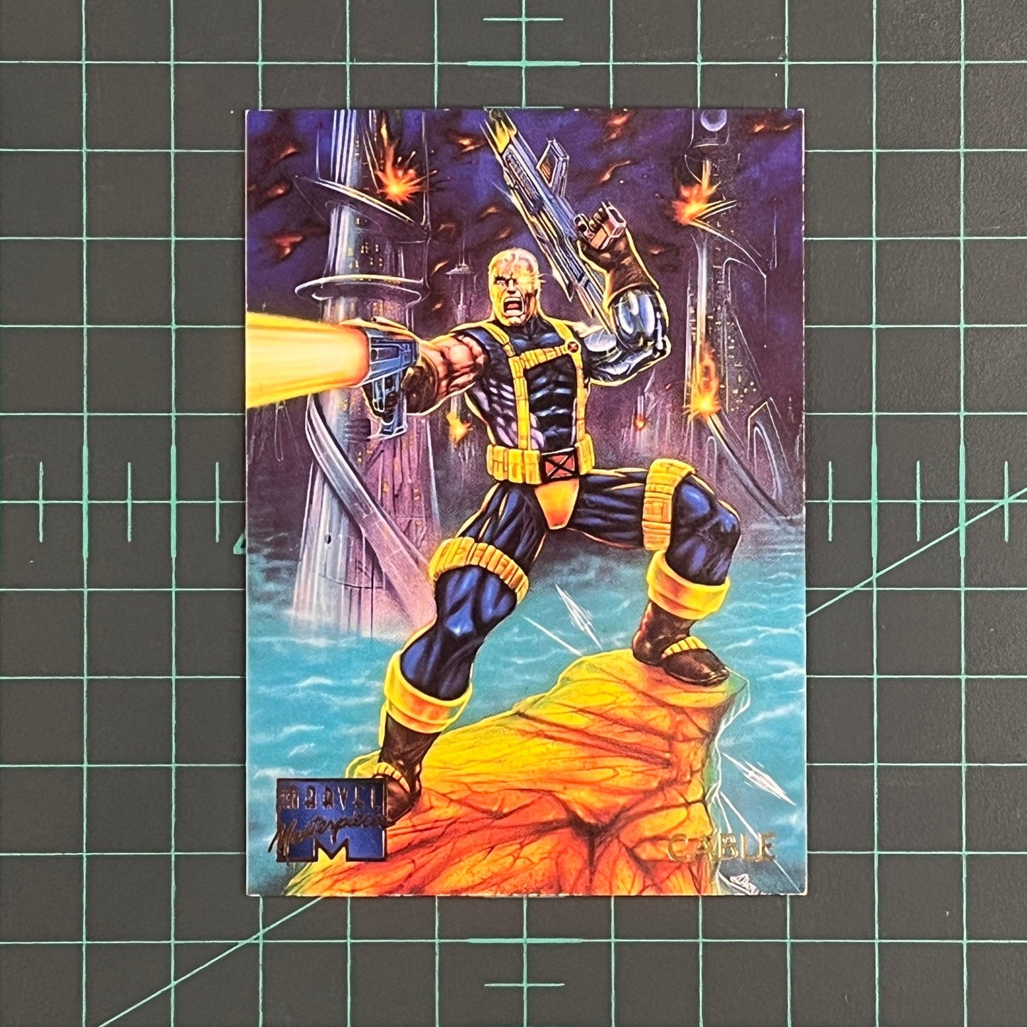 15 Cable | Patelis | 1995 | Marvel Masterpieces | Trading Card - RetroguySA