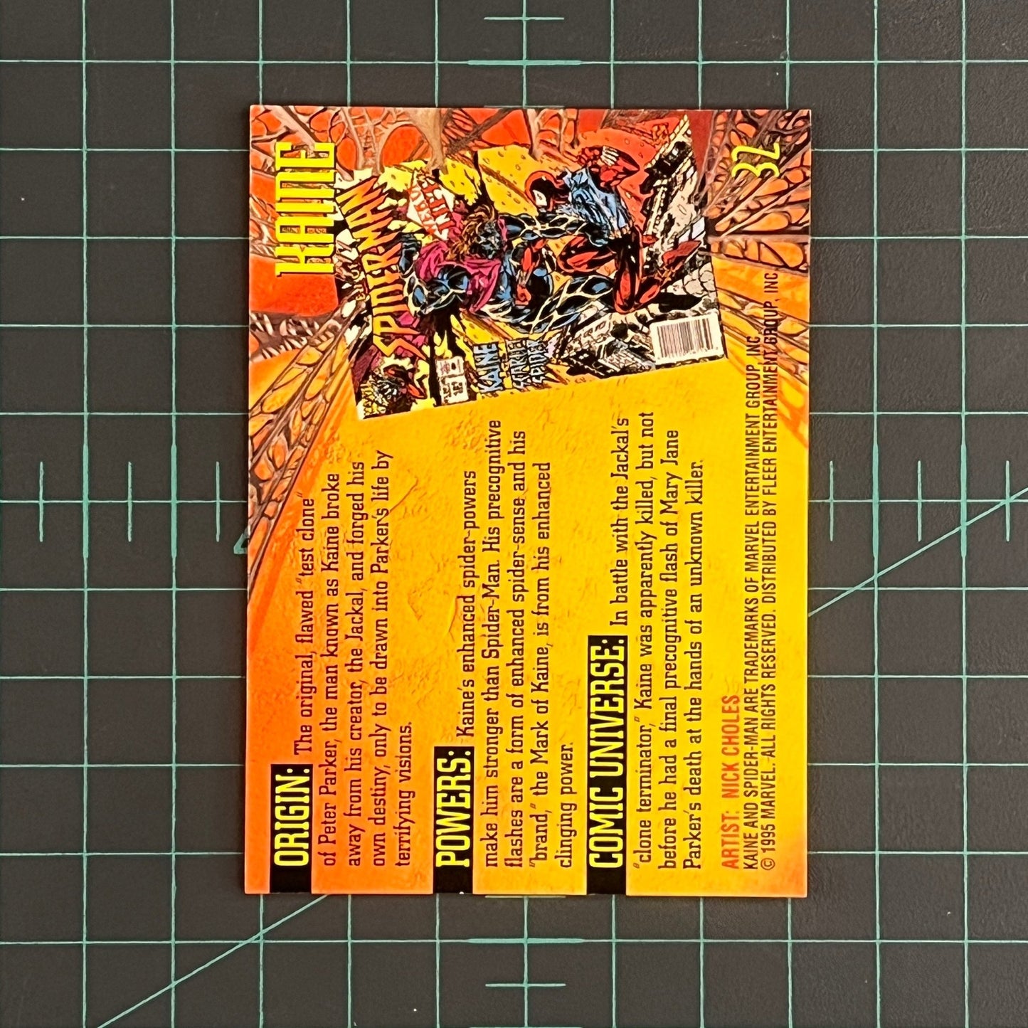 32 Kaine | 1995 | Fleer Ultra Spider - Man | Trading Card - RetroguySA