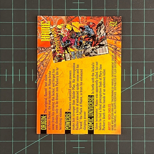 32 Kaine | 1995 | Fleer Ultra Spider - Man | Trading Card - RetroguySA