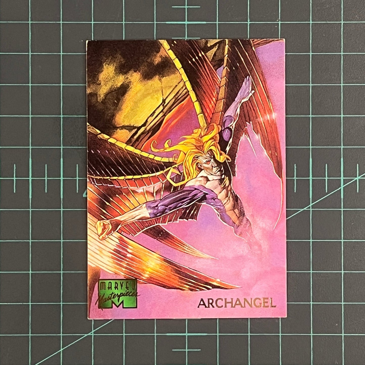 4 Archangel | Devries | 1995 | Marvel Masterpieces | Trading Card - RetroguySA
