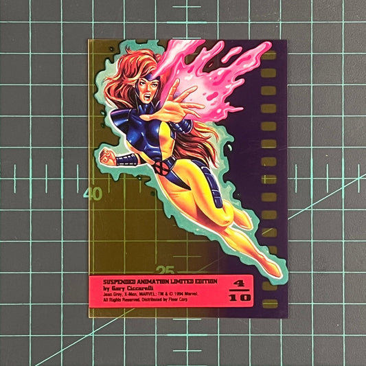 4 Jean Grey | Suspended Animation | 1995 | Fleer Ultra X - Men | Trading Card - RetroguySA