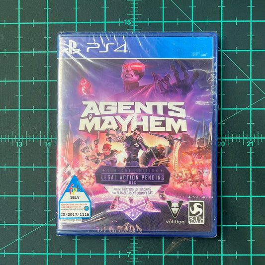 Agents of Mayhem: Day One Edition | Playstation 4 | PS4 | New Game Sealed