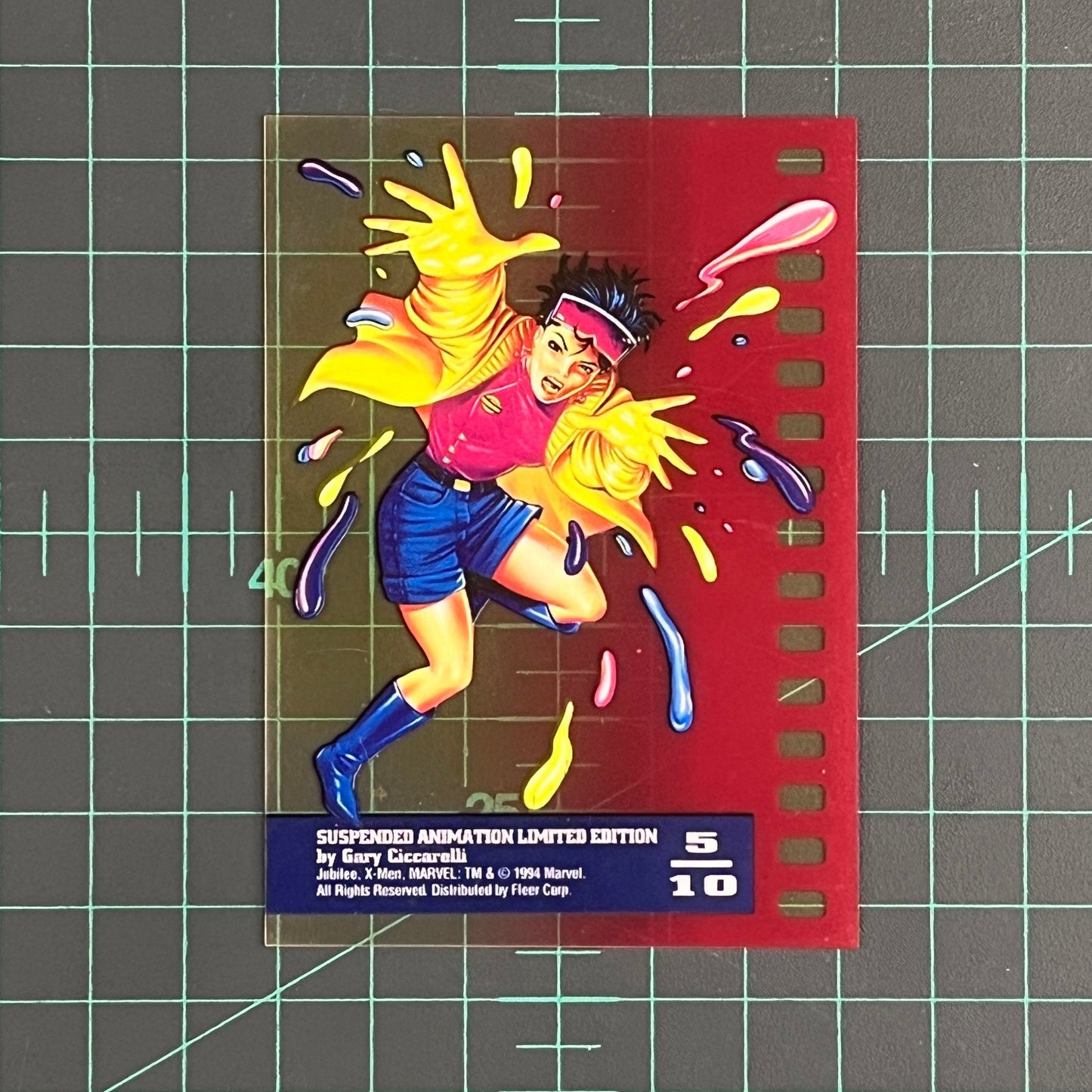 5 Jubilee | Suspended Animation | 1995 | Fleer Ultra X - Men | Trading Card - RetroguySA