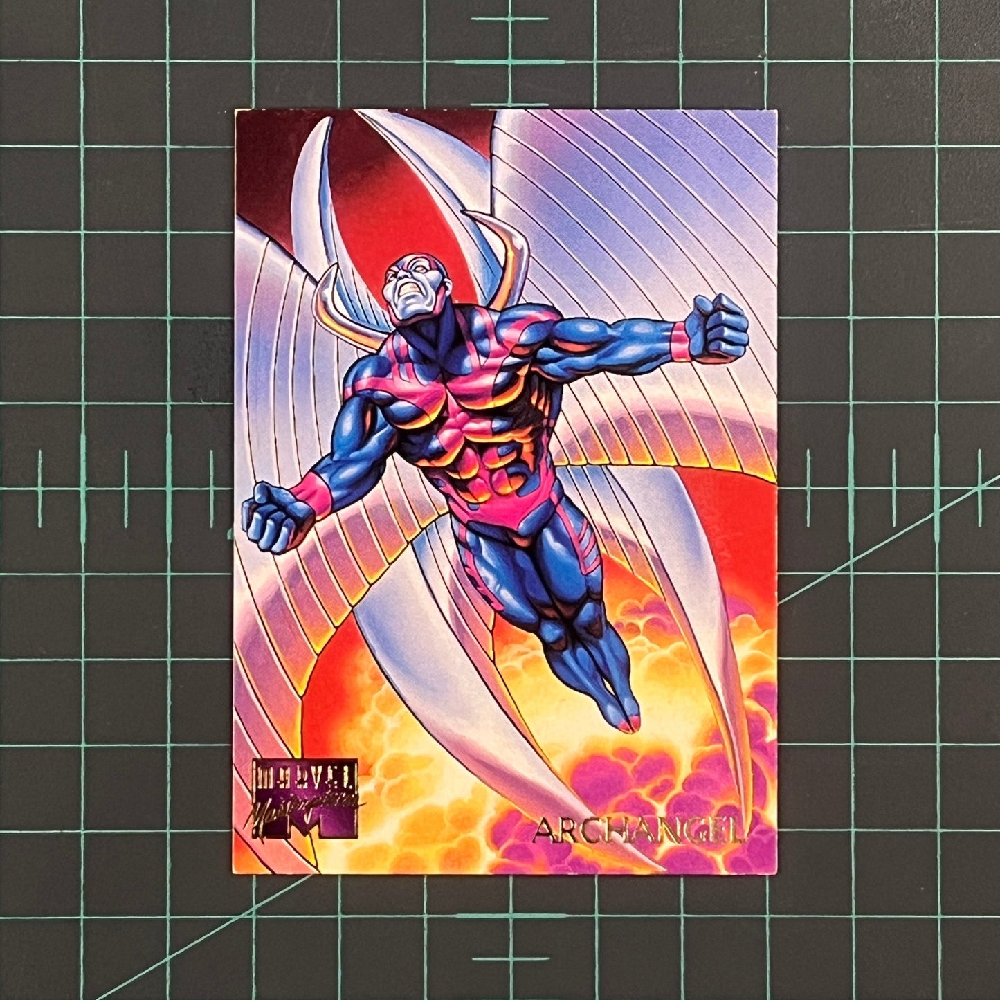 6 Archangel | Scanlan | 1995 | Marvel Masterpieces | Trading Card - RetroguySA