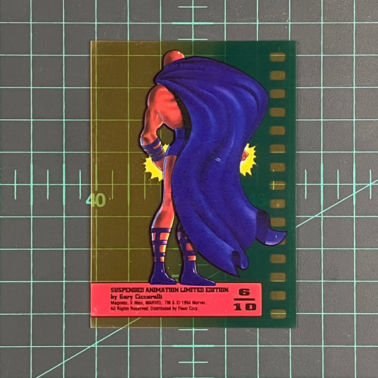 6 Magneto | Suspended Animation | 1995 | Fleer Ultra X - Men | Trading Card - RetroguySA