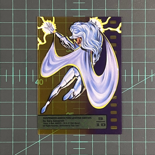 9 Storm | Suspended Animation | 1995 | Fleer Ultra X - Men | Trading Card - RetroguySA