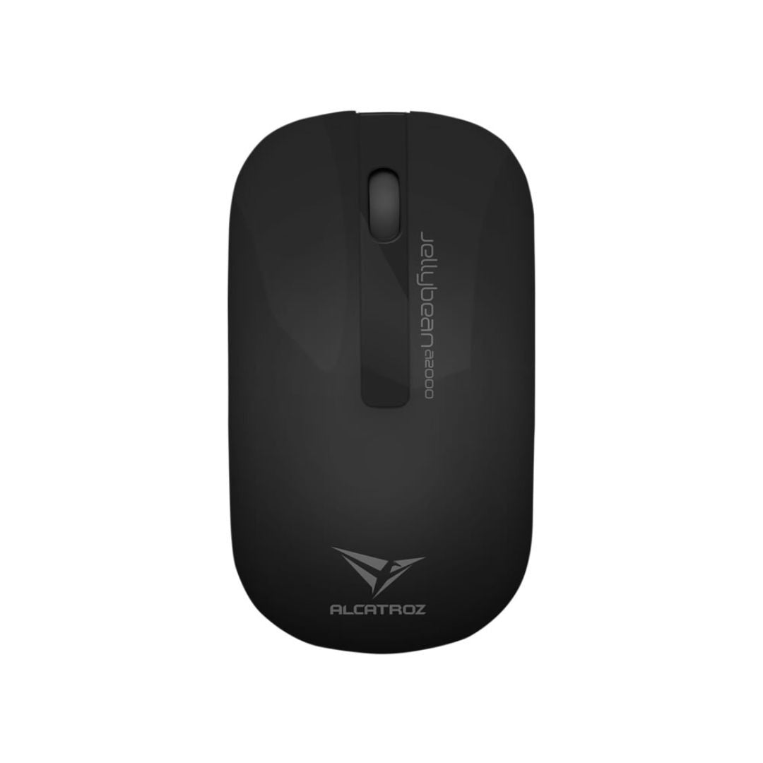 Alcatroz A2000 Jellybean Wireless Keyboard and Mouse Combo - Black/Red