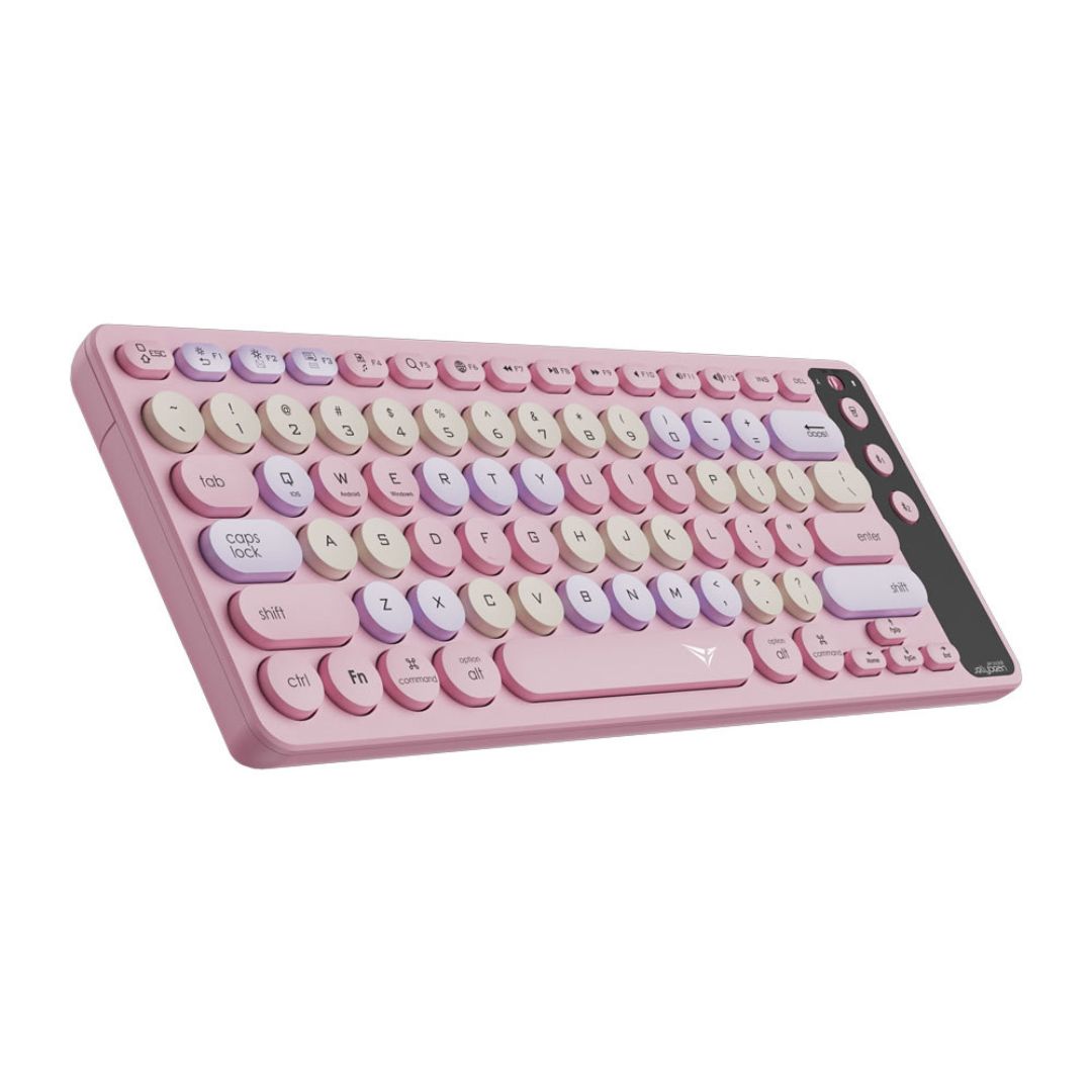 Alcatroz Jellybean Air Dock 2 Bluetooth and Wireless Keyboard - Spring Pink