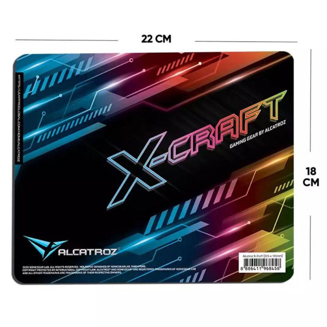 Alcatroz Mouse Mat - Black