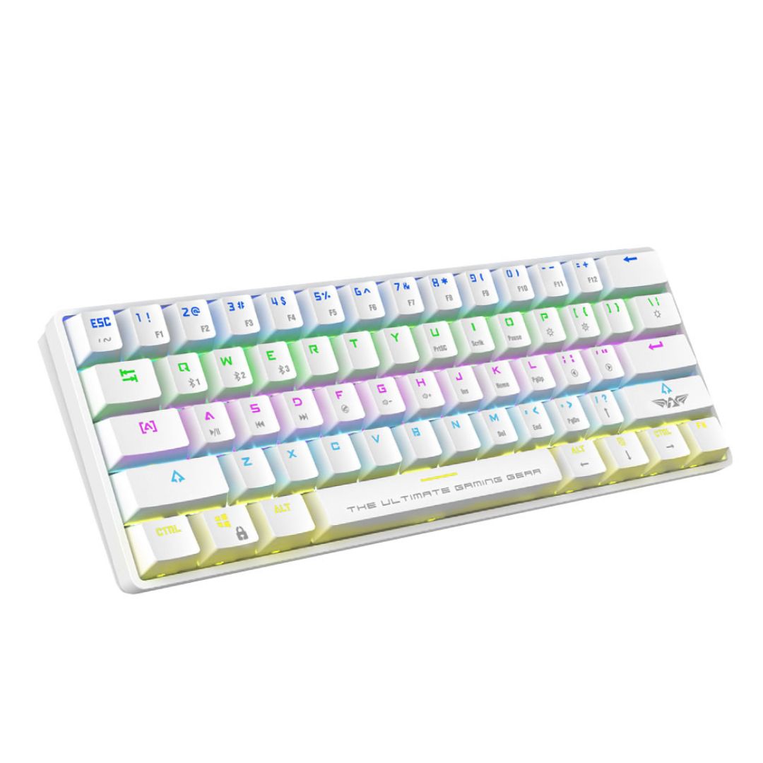 Armaggeddon MBA-61R Starling 61 Key Bluetooth Mechanical Keyboard - White