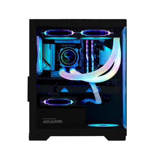 Armaggeddon Aquaron MicroATX Gaming Case - Black