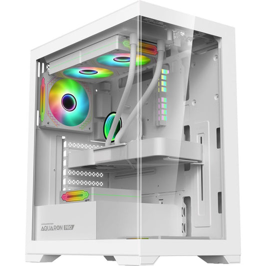 Armaggeddon Aquaron Pro ATX Gaming Case - White