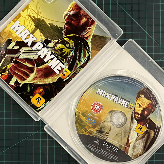 Max Payne 3 | PS3 | Playstation 3 | Used Game