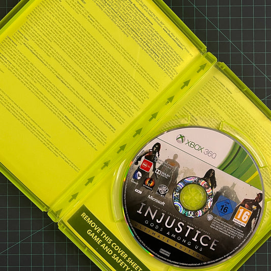 Injustice Gods Among Us: Ultimate Edition | XBOX 360 | Used Game | No Manual