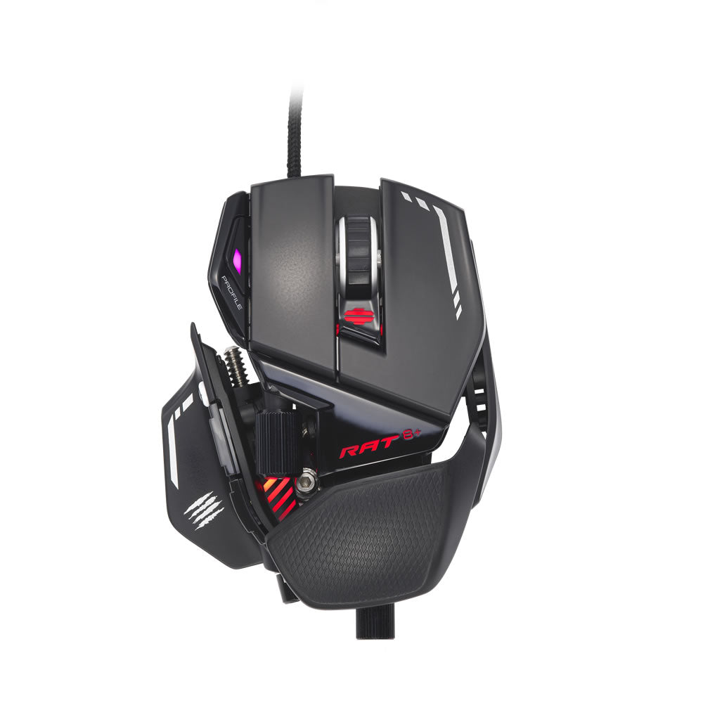 Mad Catz R.A.T. 8+ Wired Fully Adjustable Gaming Mouse - Black