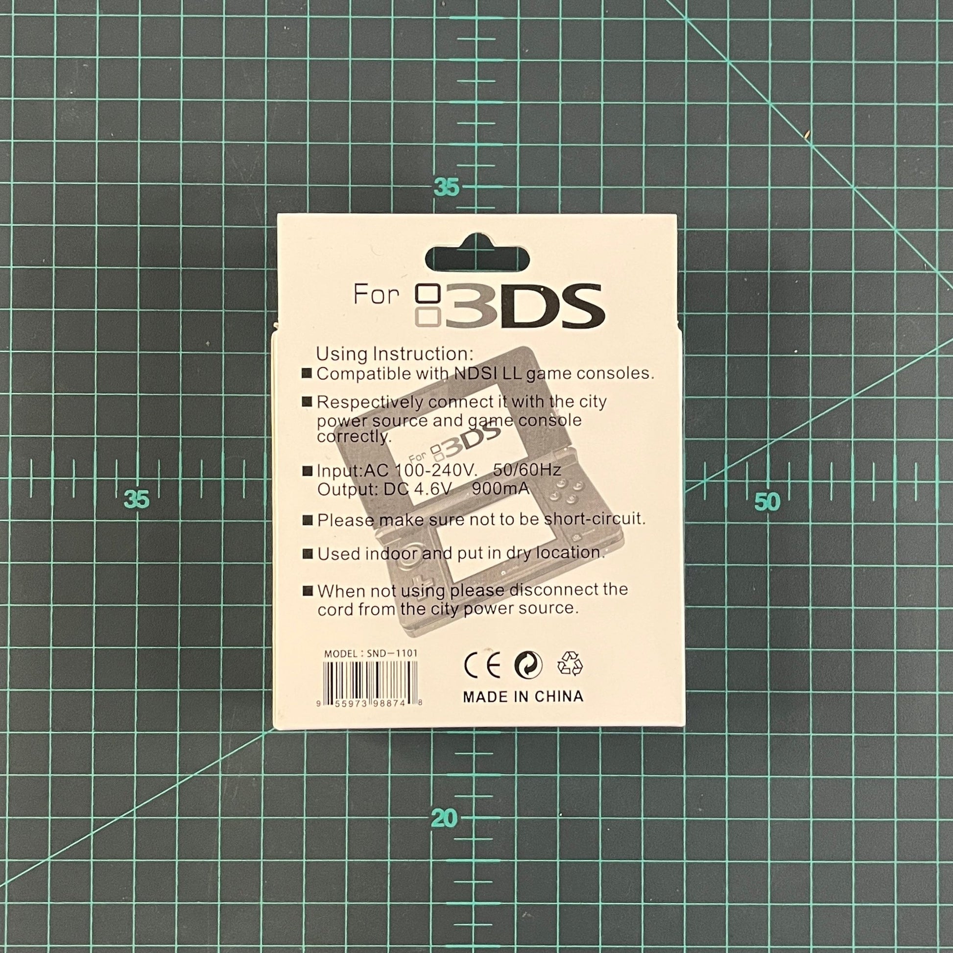 AC Adapter | Charger | Generic 3rd Party | Nintendo 3DS | New Accessories - RetroguySA