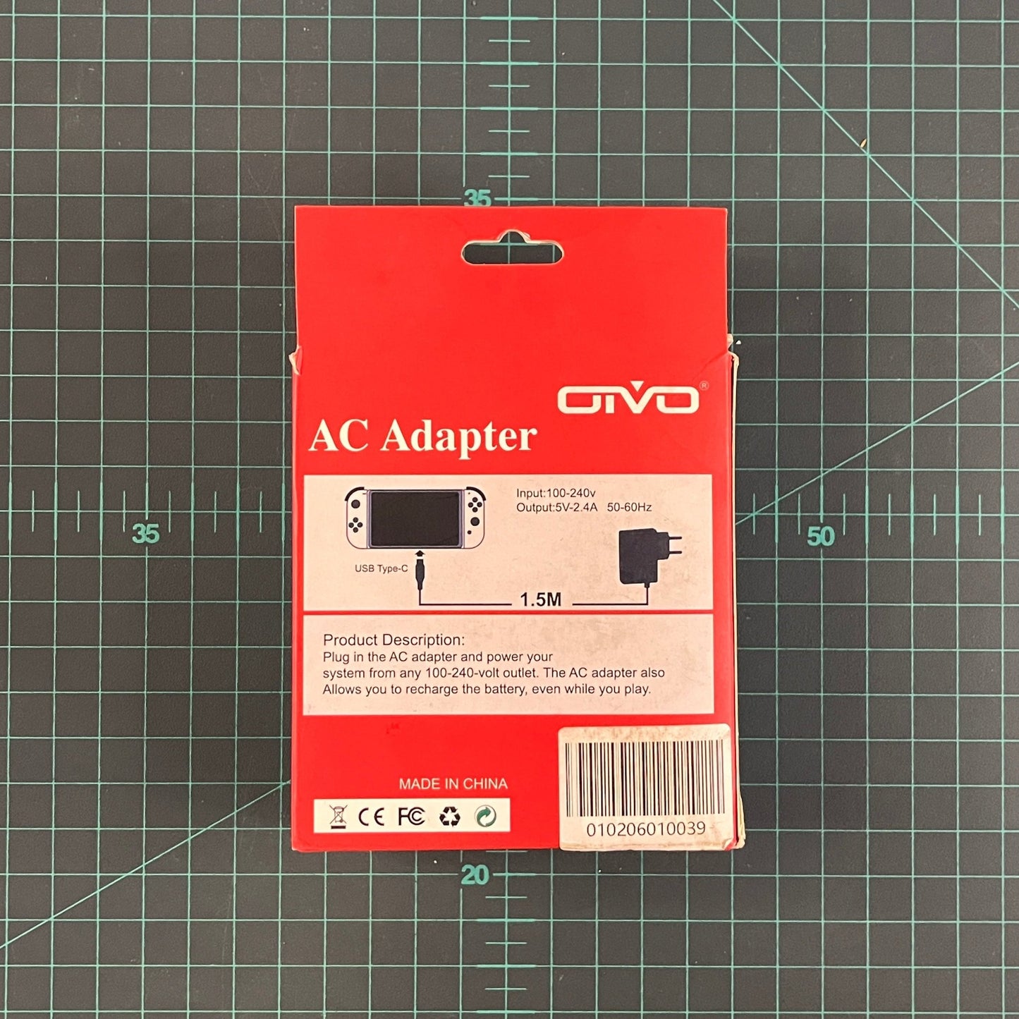 AC Adapter | Charger | USB - C | Generic 3rd Party | Nintendo Switch | New Accessories - RetroguySA