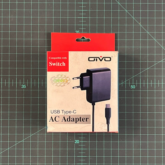 AC Adapter | Charger | USB - C | Generic 3rd Party | Nintendo Switch | New Accessories - RetroguySA