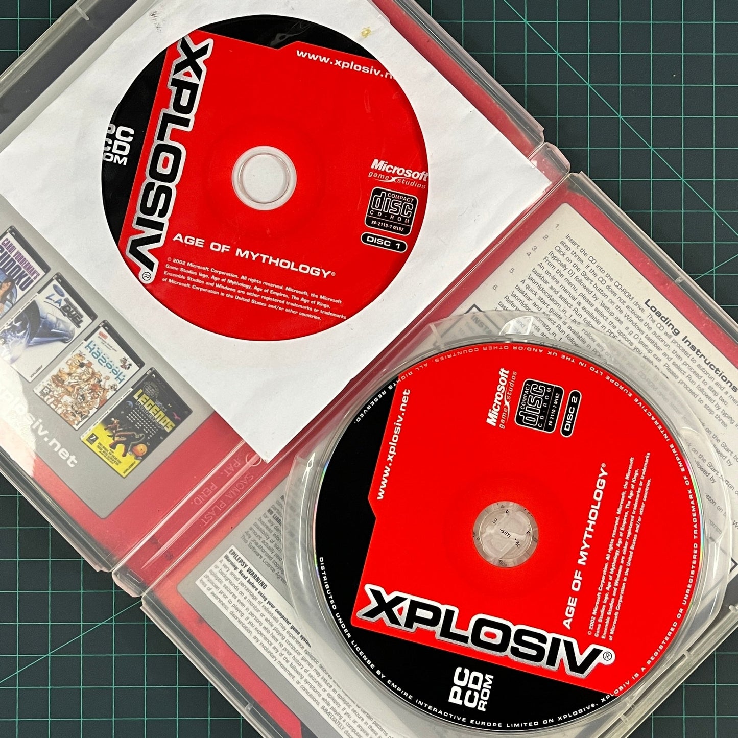 Age of Mythology: Age of Empires 1 & 2 + Age of Mythology The Titans | Explosiv | PC | Used Game - RetroguySA