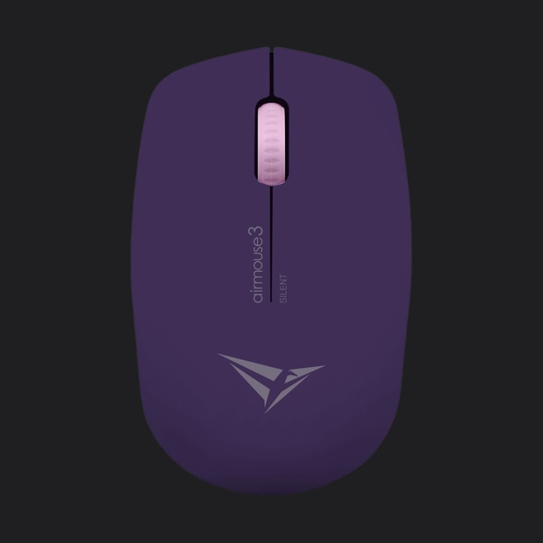 Alcatroz Airmouse 3 Silent Wireless Mouse - Aubergine - RetroguySA