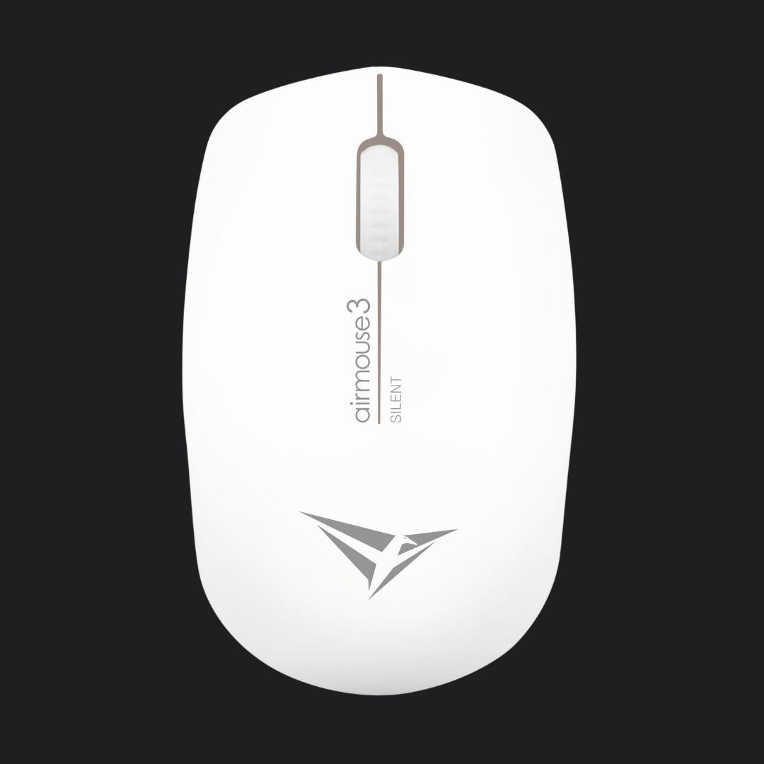 Alcatroz Airmouse 3 Silent Wireless Mouse - White - RetroguySA