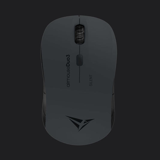 Alcatroz Airmouse Duo 3 Silent Wireless and Bluetooth Mouse - Carbon - RetroguySA