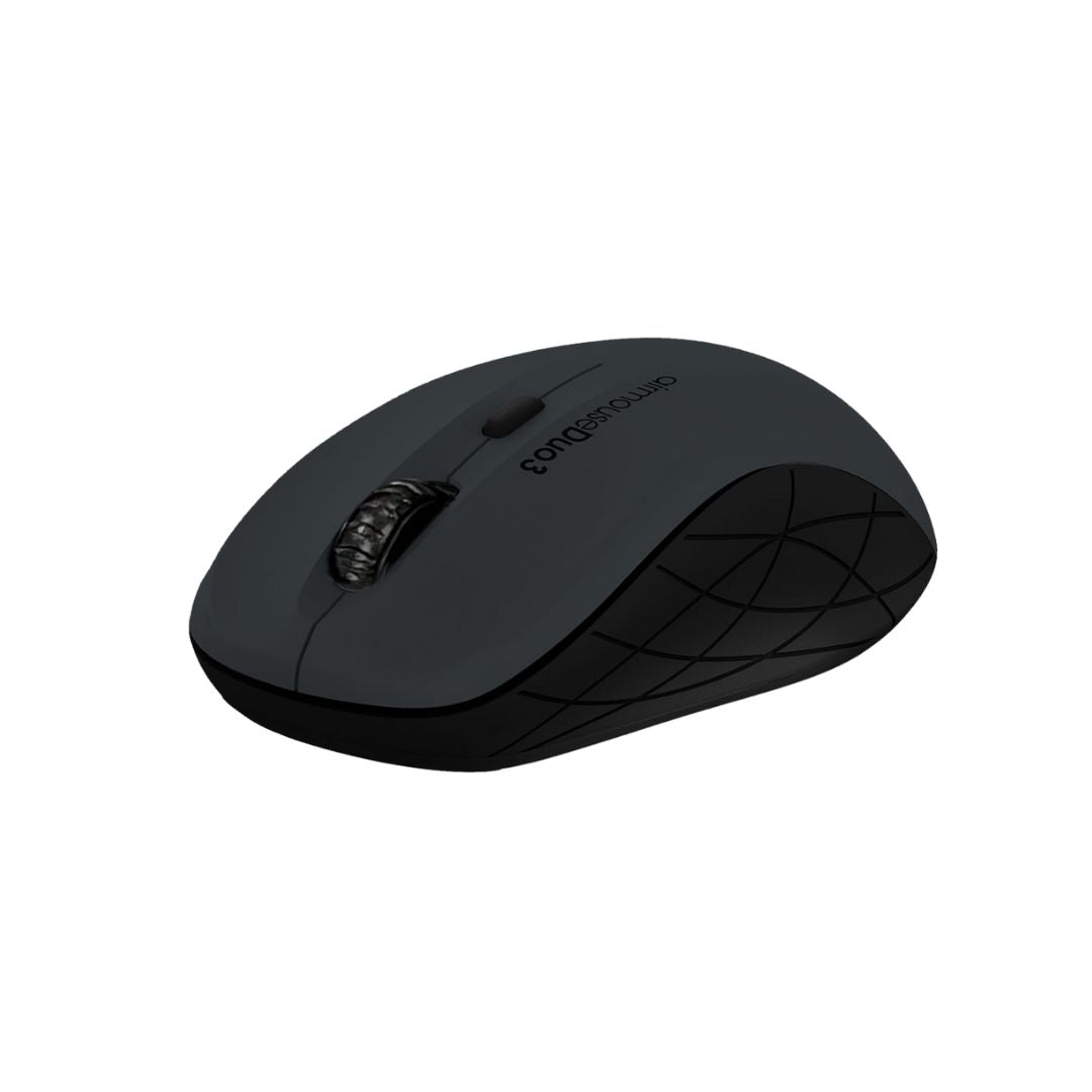Alcatroz Airmouse Duo 3 Silent Wireless and Bluetooth Mouse - Carbon - RetroguySA