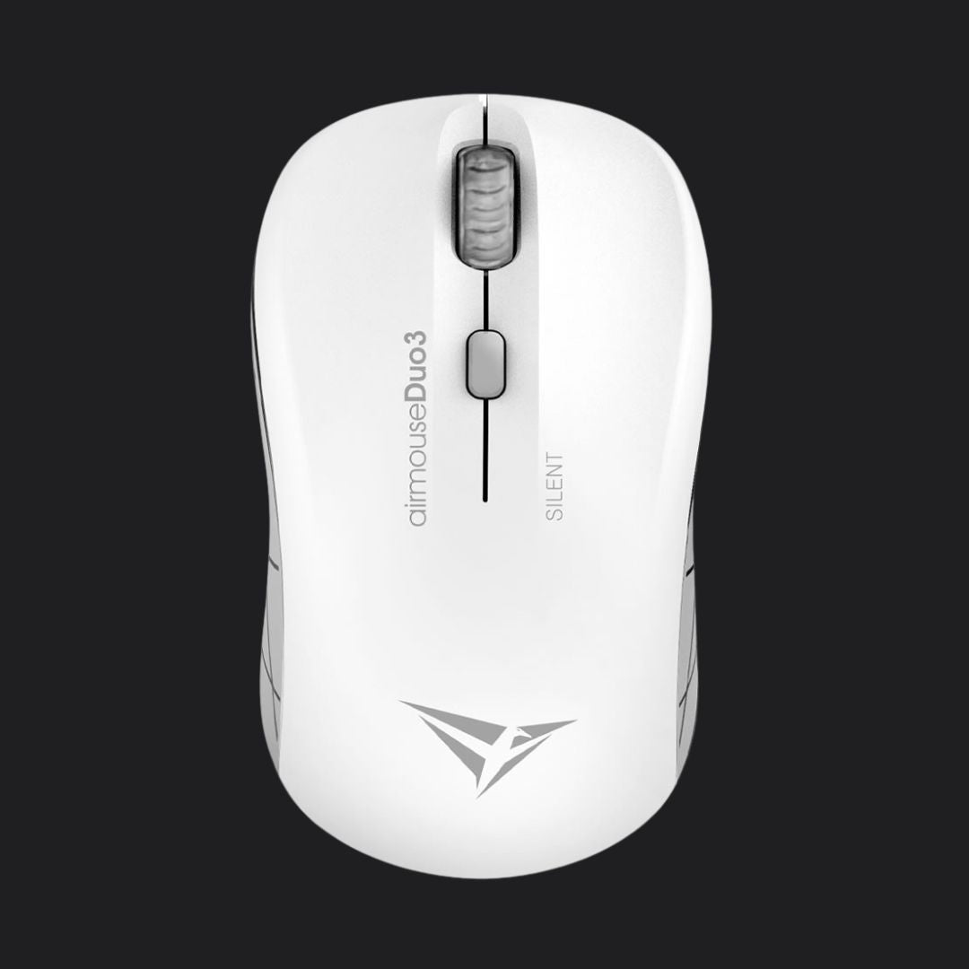 Alcatroz Airmouse Duo 3 Silent Wireless and Bluetooth Mouse - Mist - RetroguySA
