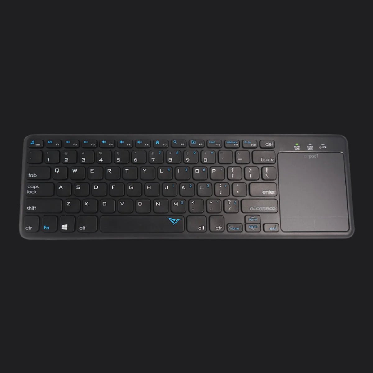 Alcatroz AIRPAD 1 Wireless Keyboard with Trackpad - RetroguySA