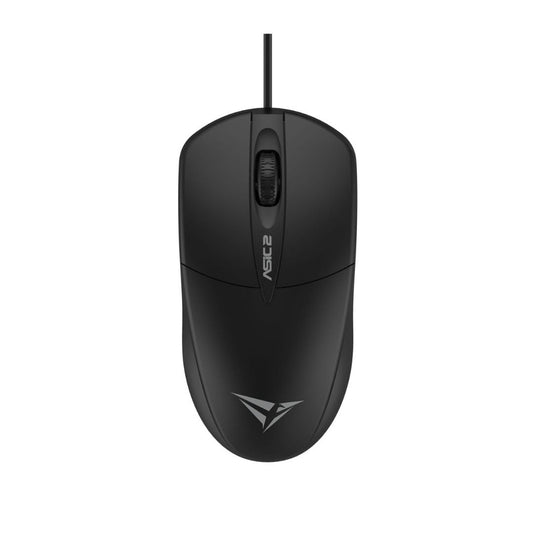 Alcatroz Asic 2 High Resolution Optical Wired Mouse - Black - RetroguySA