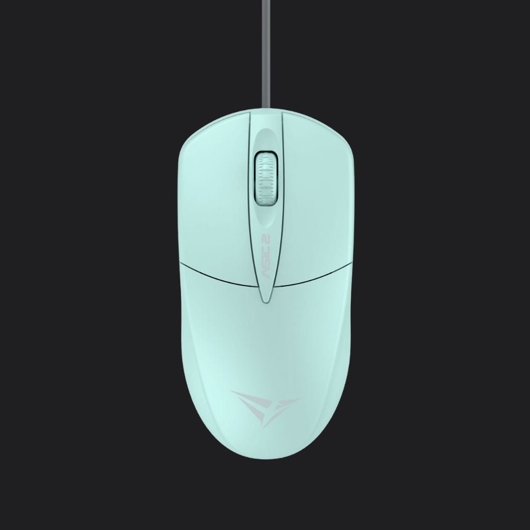 Alcatroz Asic 2 High Resolution Optical Wired Mouse - Mint - RetroguySA