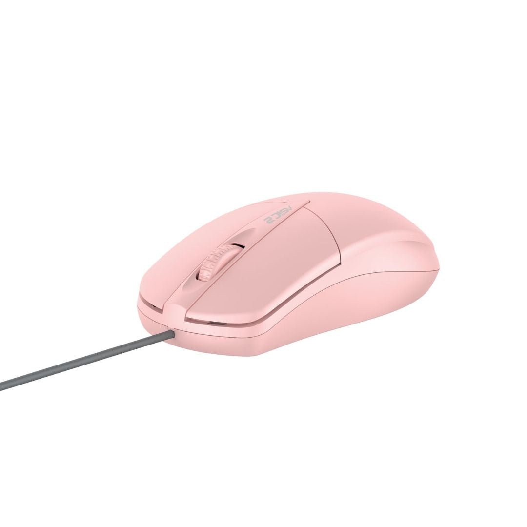 Alcatroz Asic 2 High Resolution Optical Wired Mouse - Peach - RetroguySA