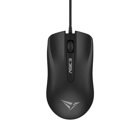 Alcatroz Asic 3 (2021 Edition) Optical Wired Mouse - Black - RetroguySA