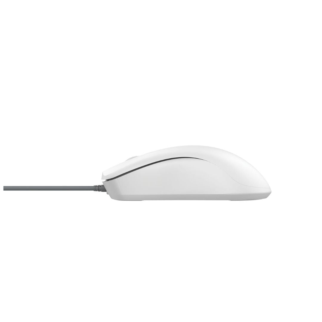 Alcatroz Asic 3 (2021 Edition) Optical Wired Mouse - White - RetroguySA